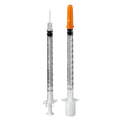 OMNICAN Insulinspr.1 ml U100 m.Kan.0,30x12 mm ein.