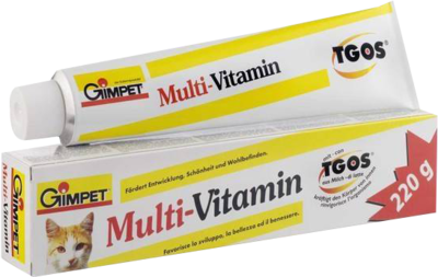 GIMPET Multi-Vitamin Paste Plus m.Tgos für Katzen
