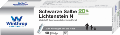 SCHWARZE SALBE 20% Lichtenstein N