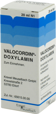 VALOCORDIN-Doxylamin Tropfen zum Einnehmen