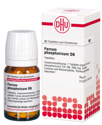 FERRUM PHOSPHORICUM D 6 Tabletten