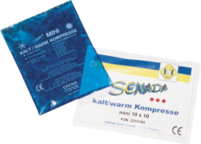 SENADA Kalt-Warm Kompresse mini 10x10 cm