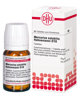 MERCURIUS SOLUBILIS Hahnemanni D 10 Tabletten