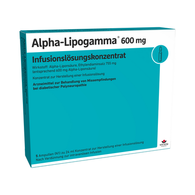 ALPHA-LIPOGAMMA 600 mg Infusionslösungskonz.