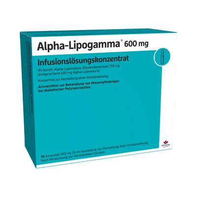 ALPHA-LIPOGAMMA 600 mg Infusionslösungskonz.