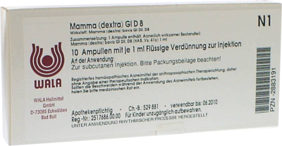 MAMMA DEXTRA GL D 8 Ampullen