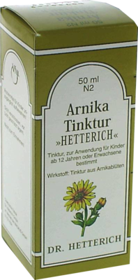 ARNIKATINKTUR Hetterich