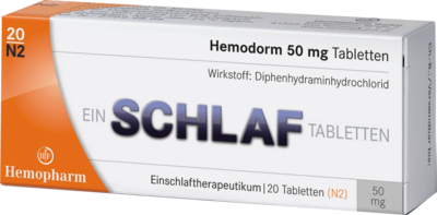 HEMODORM 50 mg Einschlaftabletten