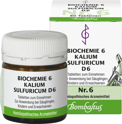 BIOCHEMIE 6 Kalium sulfuricum D 6 Tabletten