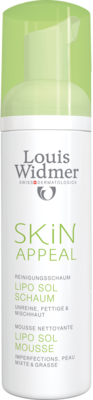 WIDMER Skin Appeal Lipo Sol Schaum o.P.