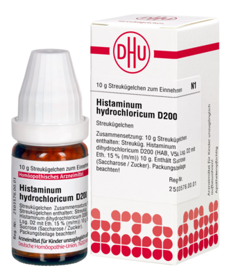 HISTAMINUM hydrochloricum D 200 Globuli