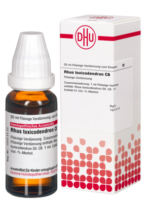 RHUS TOXICODENDRON C 6 Dilution