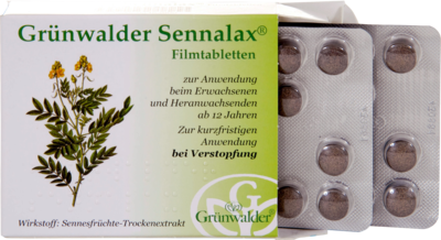 GRÜNWALDER Sennalax Filmtabletten