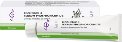BIOCHEMIE 3 Ferrum phosphoricum D 6 Creme