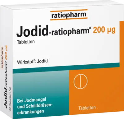 JODID-ratiopharm 200 µg Tabletten 100 St Tabletten