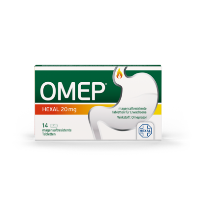 OMEP HEXAL 20 mg magensaftresistente Tabletten
