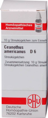 CEANOTHUS AMERICANUS D 6 Globuli