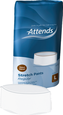 ATTENDS Stretch Pants Regular L