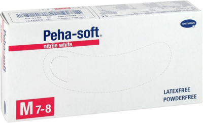 PEHA-SOFT nitrile white Unt.Hands.unsteril pf M
