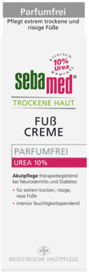SEBAMED Trockene Haut parfümfrei Fußcreme Urea10%