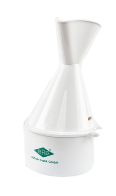 INHALATOR Kunststoff weiß 2teilig