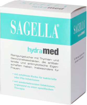 SAGELLA hydramed Intimwaschlotion Tücher