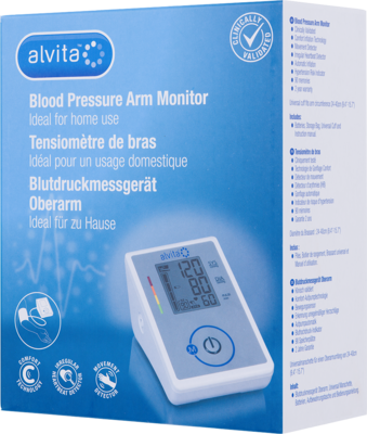 ALVITA Blutdruckmessgerät Oberarm