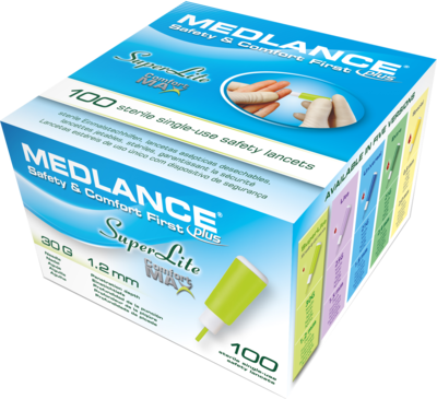 MEDLANCE plus SuperLite Sicherheitslanz.30 G 1,2mm