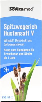 SPITZWEGERICH-HUSTENSAFT-V