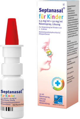 SEPTANASAL für Kinder 0,5 mg/ml + 50 mg/ml Nasens.