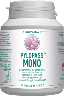 PYLOPASS MONO 200 mg bei Helicobacter pylori Kaps.