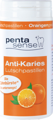 ANTI-KARIES Lutschpastillen Orange