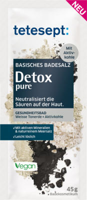TETESEPT basisches Badesalz Detox pure