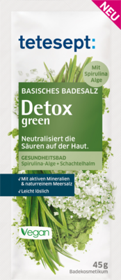 TETESEPT basisches Badesalz Detox green