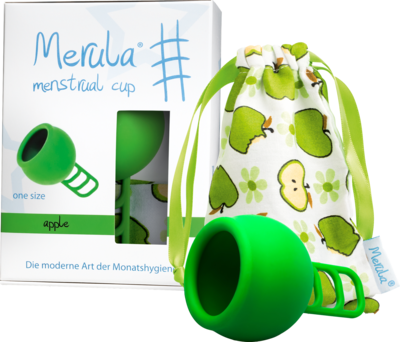 MERULA Menstrual Cup apple grün
