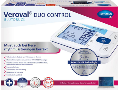 VEROVAL duo control OA-Blutdruckmessgerät large