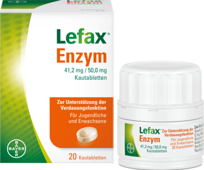 LEFAX Enzym Kautabletten