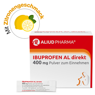 IBUPROFEN AL direkt 400 mg Pulver zum Einnehmen