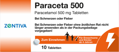 PARACETA 500 Tabletten