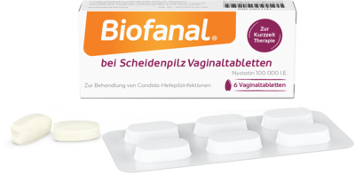 BIOFANAL bei Scheidenpilz 100 000 I.E. Vaginaltab.