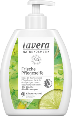 LAVERA Pflegeseife frisch Bio Limette+Zitr.gr.NF