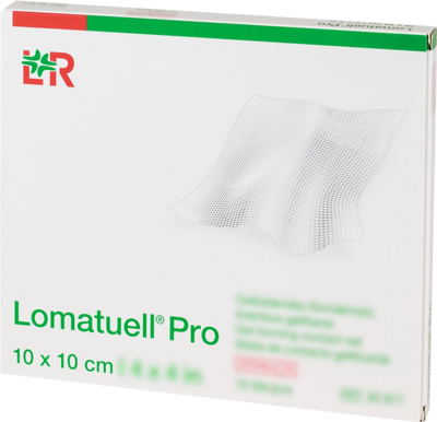 LOMATUELL Pro 10x10 cm steril