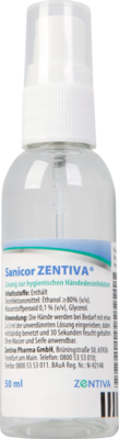 SANICOR Zentiva Spray
