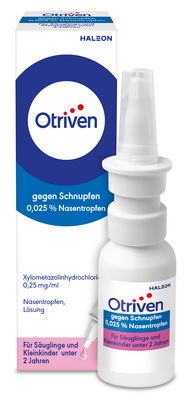 OTRIVEN gegen Schnupfen 0,025% Nasentropfen