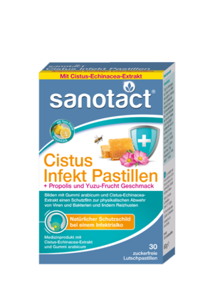 SANOTACT Cistus Infekt Pastillen