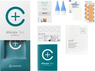 CERASCREEN Allergie-Test-Kit Hundehaare Blut