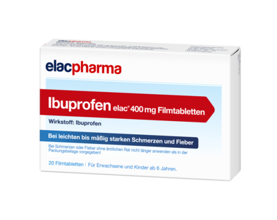 IBUPROFEN elac 400 mg Filmtabletten