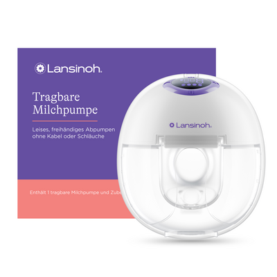 LANSINOH tragbare Milchpumpe