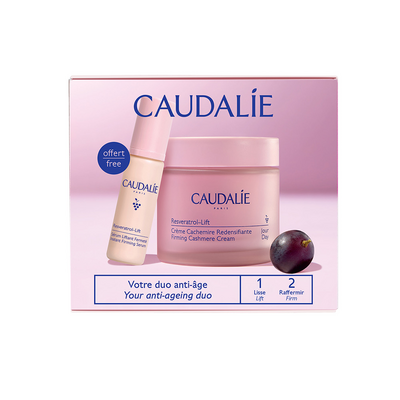 CAUDALIE Resveratrol Kaschmir Creme Set Serum