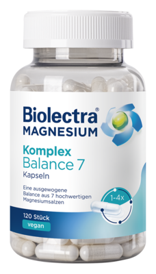 BIOLECTRA Magnesium Komplex Balance 7 Kapseln